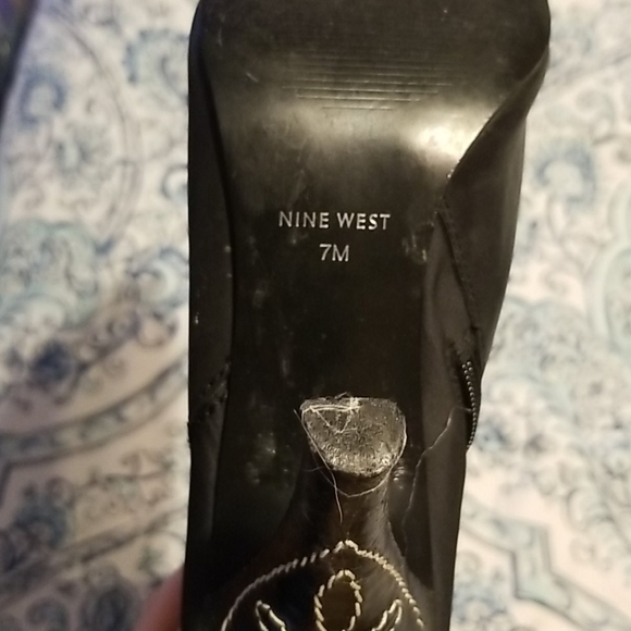 Nine West Black Heeled Booties *HOST PICK* - Picture 7 of 7